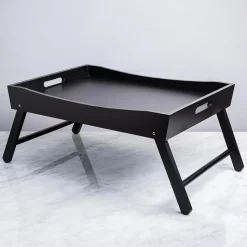 KSP Swoop Folding Bed Tray (Black)