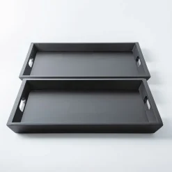 KSP Tablet Serving Tray - Set of 2 (Black)