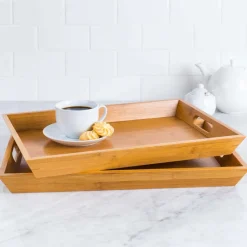 KSP Tablet Serving Tray - Set of 2 (Natural)