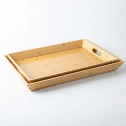 KSP Tablet Serving Tray - Set of 2 (Natural)