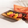 KSP Tala Acacia Wood Rectangular Serving Tray Large 26 x 17 x 4 cm