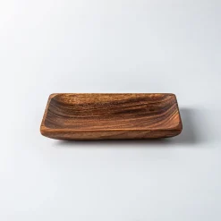 KSP Tala Acacia Wood Rectangular Serving Tray Large 26 x 17 x 4 cm