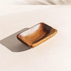 KSP Tala Acacia Wood Rectangular Serving Tray Small 17 x 10 x 4 cm
