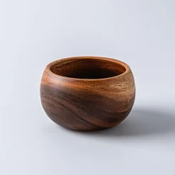 KSP Tala Acacia Wood Round Bowl Small 13 x 13 x 8 cm