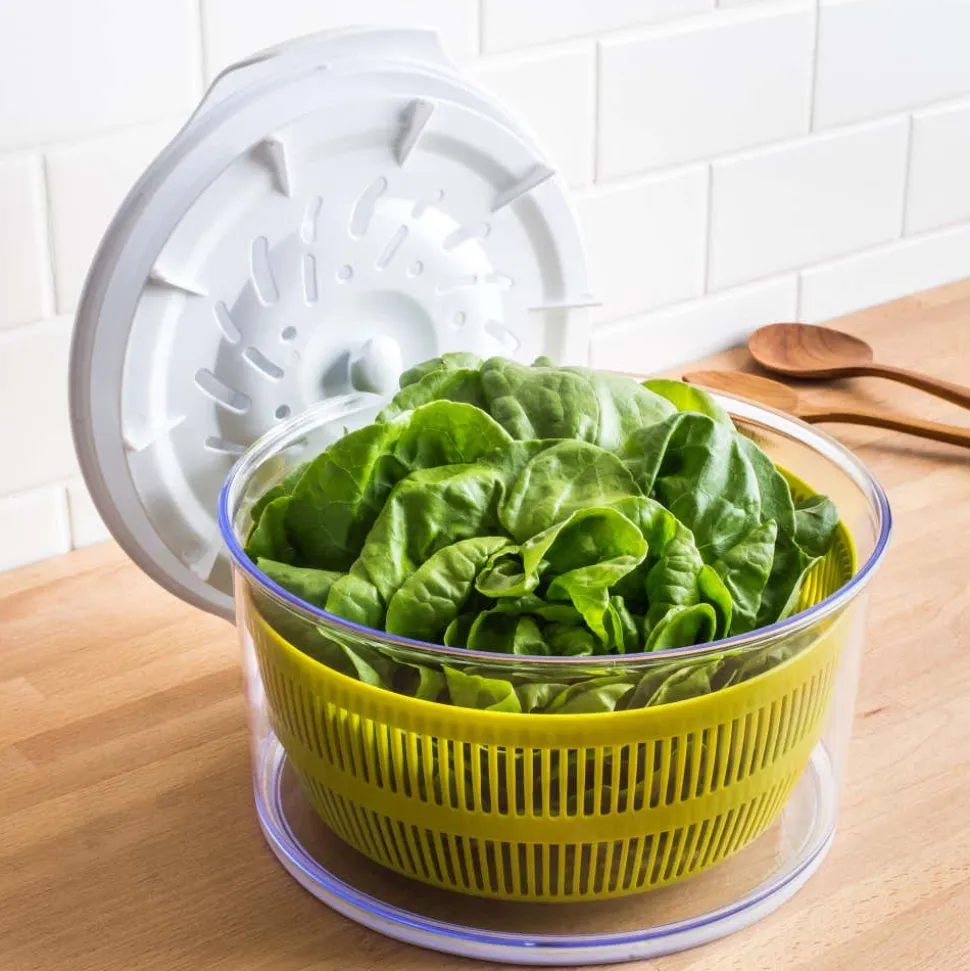 KSP Tango Salad Spinner (White/Green)