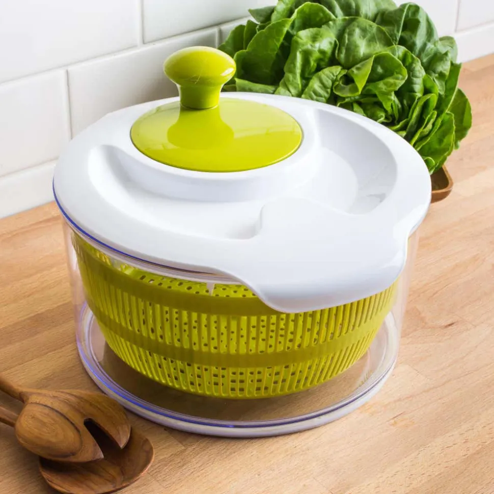 KSP Tango Salad Spinner (White/Green)