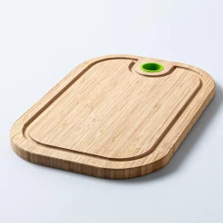 KSP Tavola Bamboo Cutting Board with Hole (Natural)