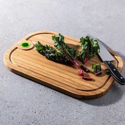 KSP Tavola Bamboo Cutting Board with Hole (Natural)