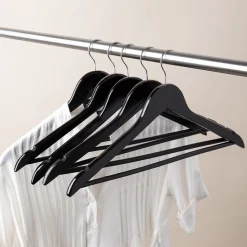 KSP Taylor Wood Hanger - Set of 5 (Black)