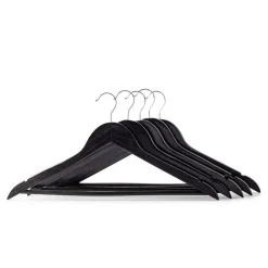 KSP Taylor Wood Hanger - Set of 5 (Black)