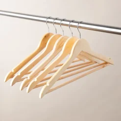 KSP Taylor Wood Hanger - Set of 5 (Natural)