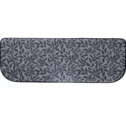 KSP Textaline 'Leaves' Anti-Fatigue Mat 46cm x 132cm (Grey)