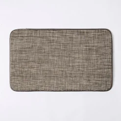 KSP Textaline 'Linen Look' Anti-Fatigue Mat 46cm x 76cm (Brown)