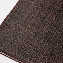 KSP Textaline 'Linen Look' Anti-Fatigue Mat 46cm x 132cm (Dark Brown)