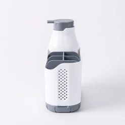 KSP Tidysink Soap Pump & Caddy Organizer (White/Grey)