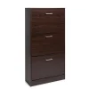 KSP Toby Shoe Cabinet 3-Drawer (Mocha)