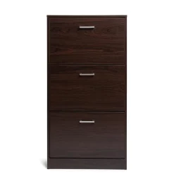KSP Toby Shoe Cabinet 3-Drawer (Mocha)