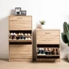 KSP Toby Shoe Cabinet 2-Drawer (Natural)