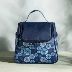 KSP Tote 'Mosaic' Insulated Lunch Bag (Blue/White)