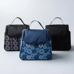 KSP Tote 'Mosaic' Insulated Lunch Bag (Blue/White)