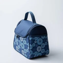 KSP Tote 'Mosaic' Insulated Lunch Bag (Blue/White)