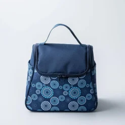 KSP Tote 'Mosaic' Insulated Lunch Bag (Blue/White)
