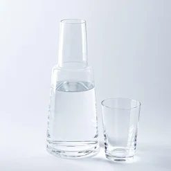 KSP Tranquil Bedside Water Carafe with Glass (900mL))