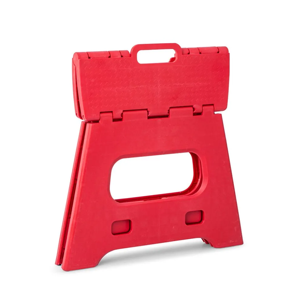 KSP Tread Folding Step Stool Medium (Red)