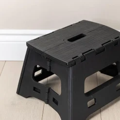 KSP Tread Folding Step Stool Small (Black)
