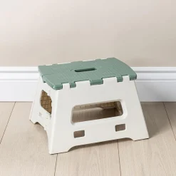 KSP Tread Folding Step Stool Small (Beige/Sage)