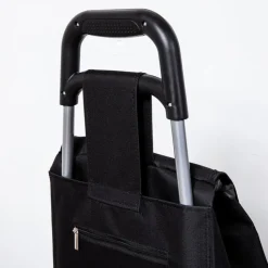 KSP Trek 'Solid' Shopping Trolley (Black)