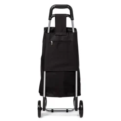 KSP Trek 'Solid' Shopping Trolley (Black)