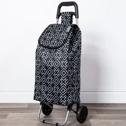 KSP Trek 'Trellis' Shopping Trolley (Black)