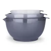 KSP Triplet Melamine Mixing Bowl - Set of 3 (Grey)