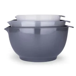 KSP Triplet Melamine Mixing Bowl - Set of 3 (Grey)