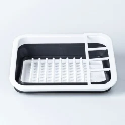 KSP Tubby Collapsible Dish Rack (White/Grey)