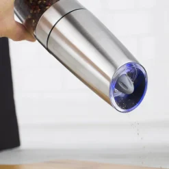 KSP Turbo Gravity Salt and Pepper Mill (Stainless Steel)