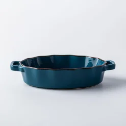 KSP Tuscana Fluted Bakeware Oval Small (Peacock)