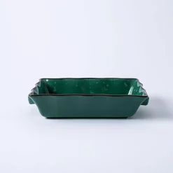 KSP Tuscana Fluted Bakeware Rect. Med 29x21x7cm (Forest)