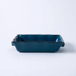 KSP Tuscana Fluted Bakeware Rect. Med 29x21x7cm (Peacock)