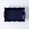 KSP Tuscana Fluted Bakeware Rect. Lrg 36.5x26x9cm (Navy)