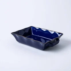 KSP Tuscana Fluted Bakeware Rect. Med 29x21x7cm (Navy)