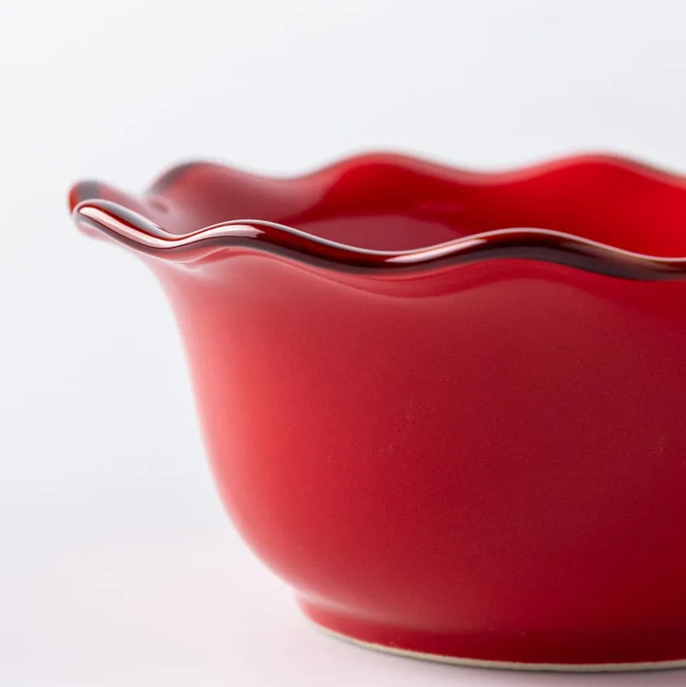 KSP Tuscana Fluted Bowl (Red)