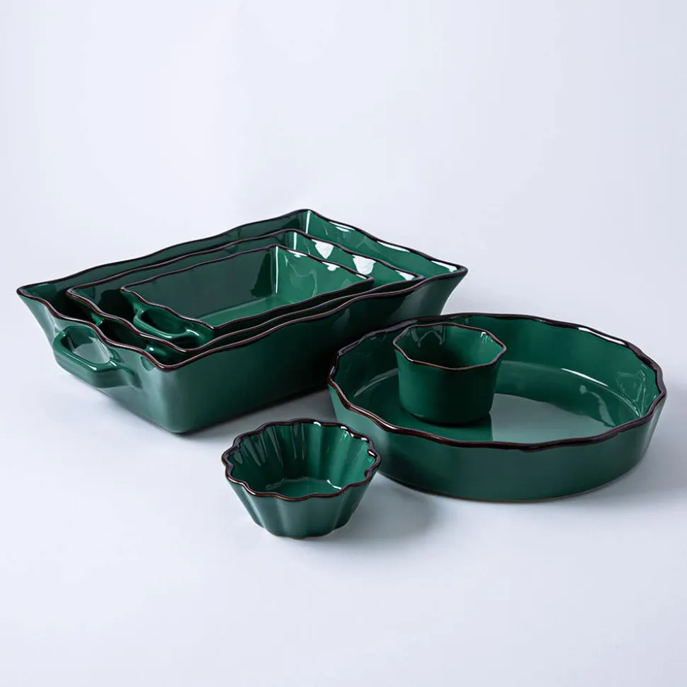 KSP Tuscana Fluted Mini Pie Dish (Forest)