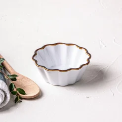 KSP Tuscana Fluted Mini Pie Dish (White)