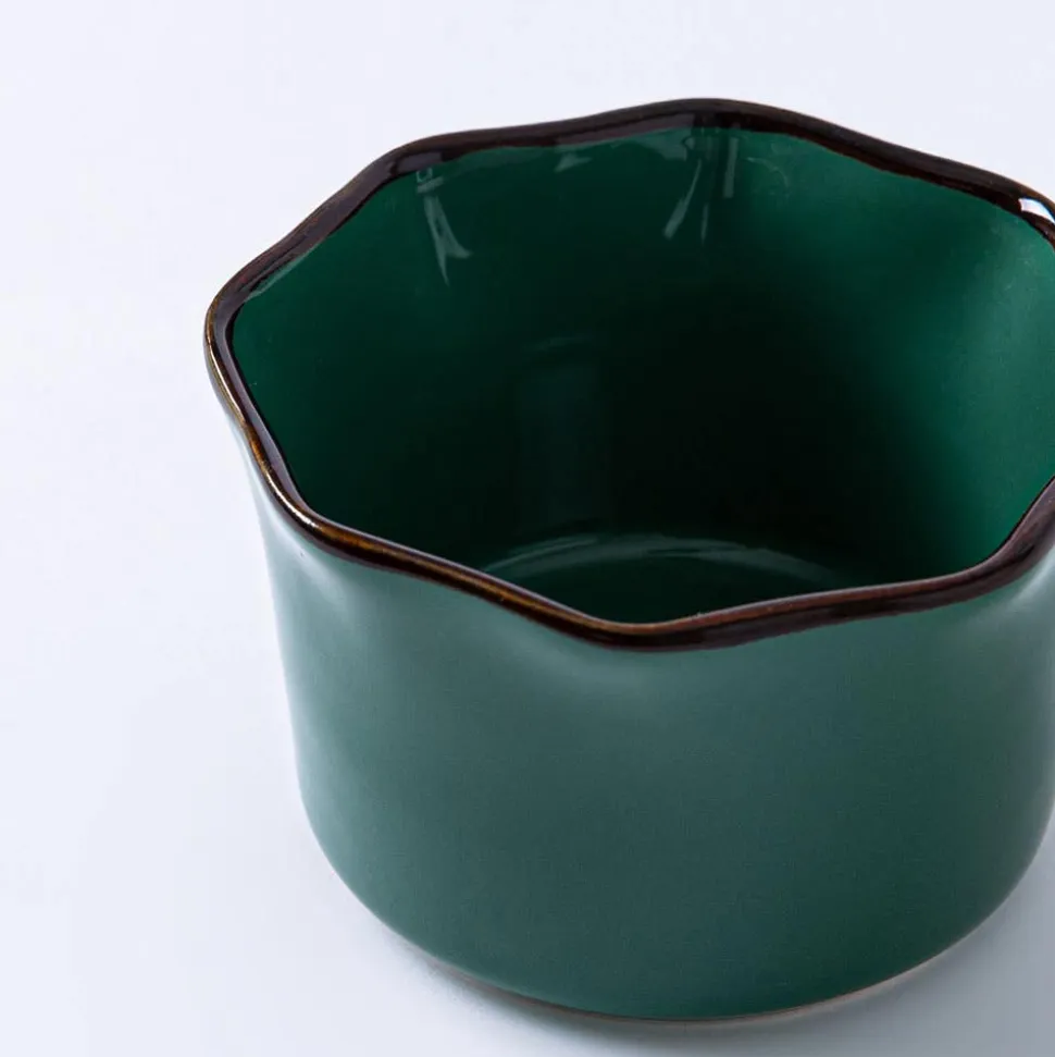 KSP Tuscana Fluted Ramekin 10cm Dia. x 6cm (Forest)