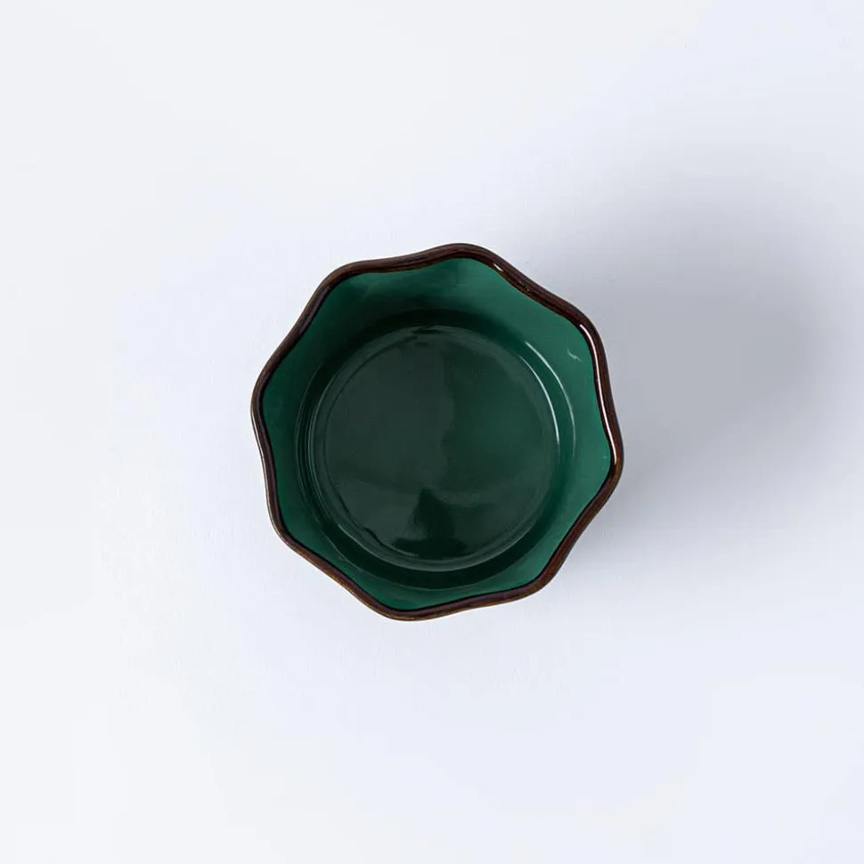 KSP Tuscana Fluted Ramekin 10cm Dia. x 6cm (Forest)