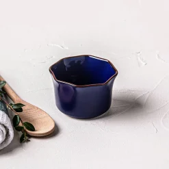 KSP Tuscana Fluted Ramekin 10cm Dia. x 6cm (Navy)