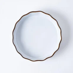 KSP Tuscana Fluted Tart Dish (White)