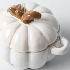 KSP Tuscana Harvest Pumpkin Bowl with Lid 375ml (Natural)